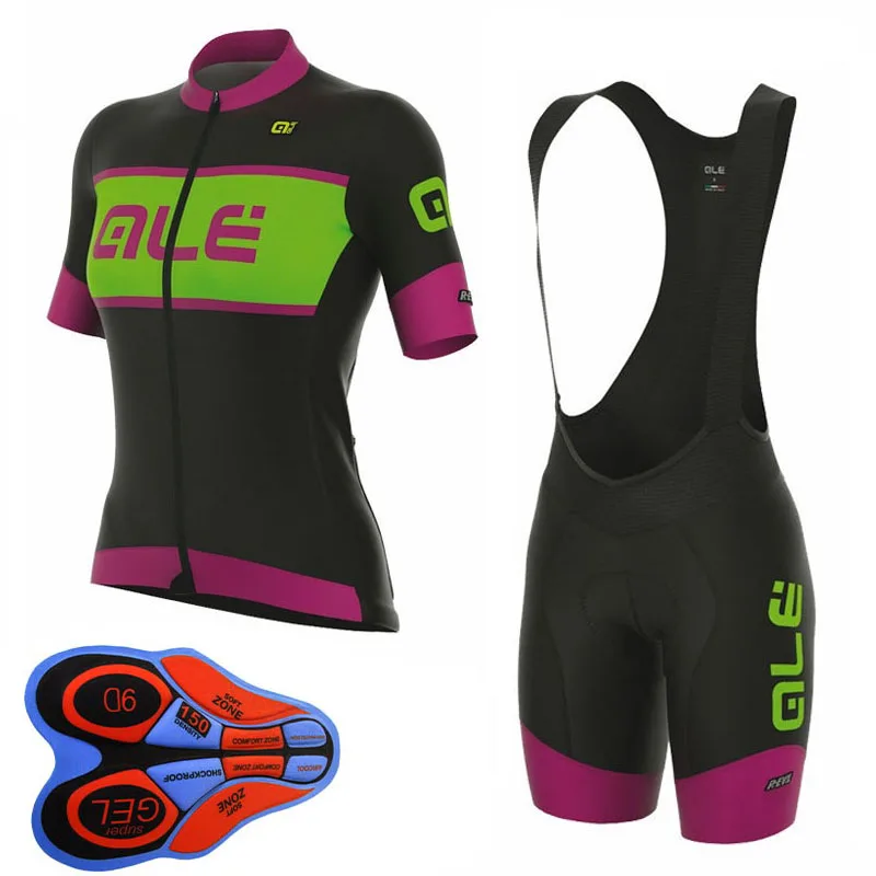 ALE Women Cycling Jersey Ropa Ciclismo Mountaion MTB Bike Jerseys
