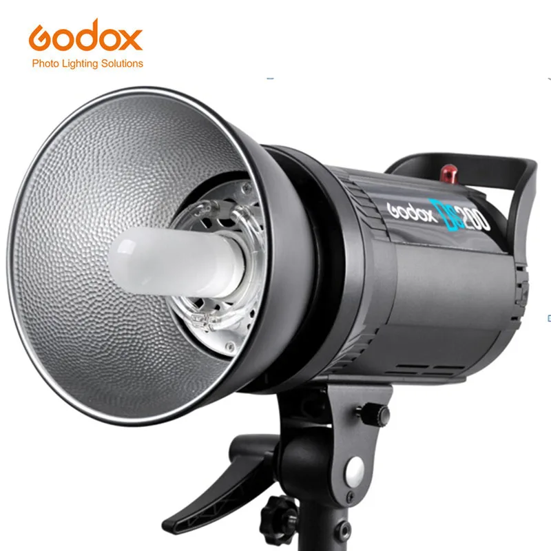 

Godox DS200 DS Series Bowen Mount Professional Studio Flash with USB Compatible with Godox FT-16 Trigger Max Power 200WS GN49