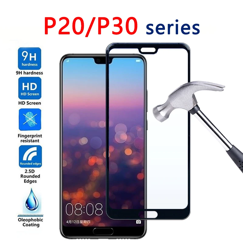 Закаленное стекло для huawei p20 lite Защитная пленка экрана pro huavei p30 p 20 30 защитная hauwei