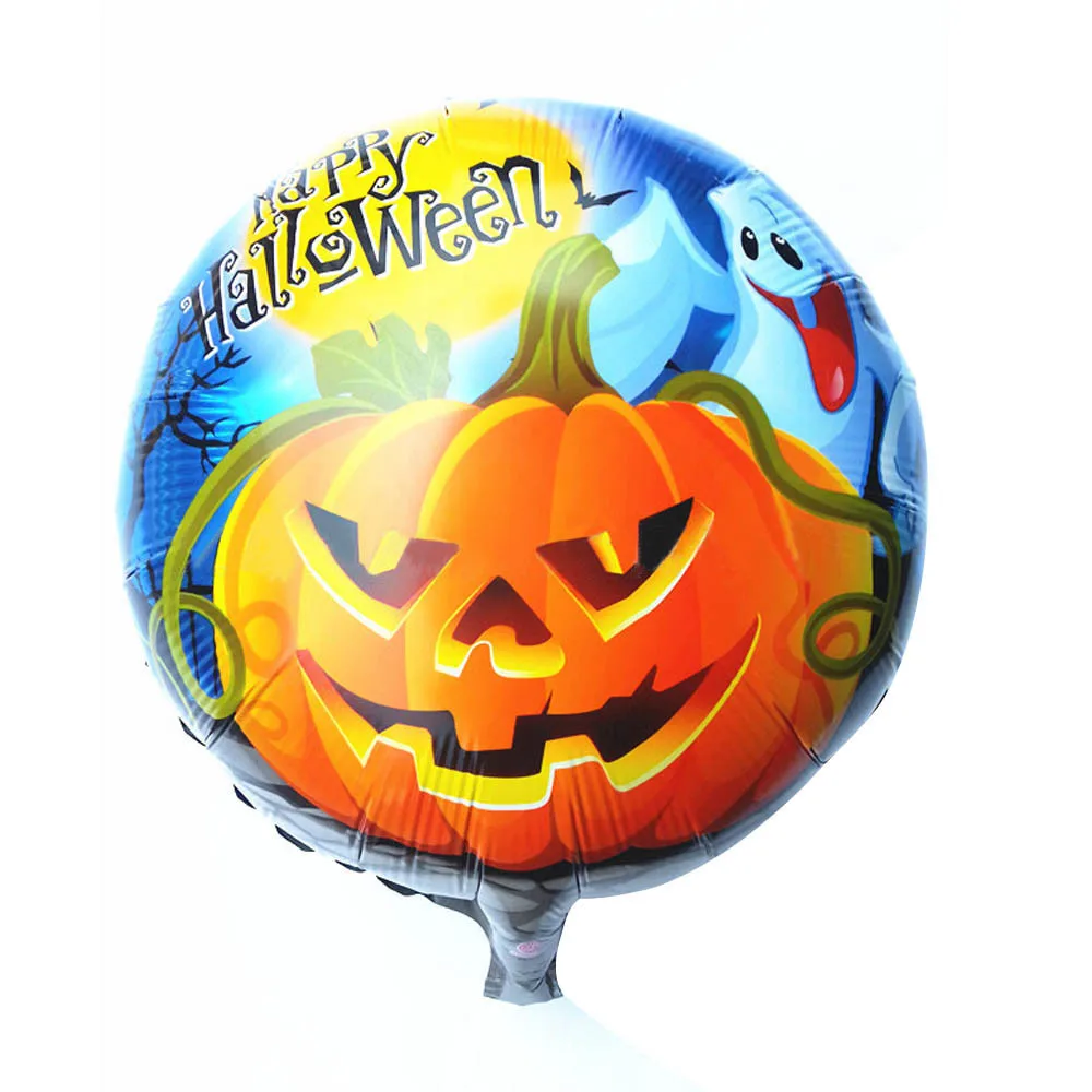 wholesale easter halloween party holiday decoration halloween pumpkin head decorative high grade aluminum film foil
