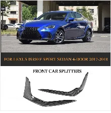 Карбоновый гоночный задний диффузор бампер для LEXUS IS300 IS350 IS F Sport Sedan 4 двери 17-18