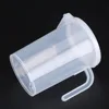 Kitchen Tools 500ml/1000ml Clear Plastic Measuring Cup Cups With Lid Kitchen Liquid Measure Jug Cup Container ► Photo 3/6