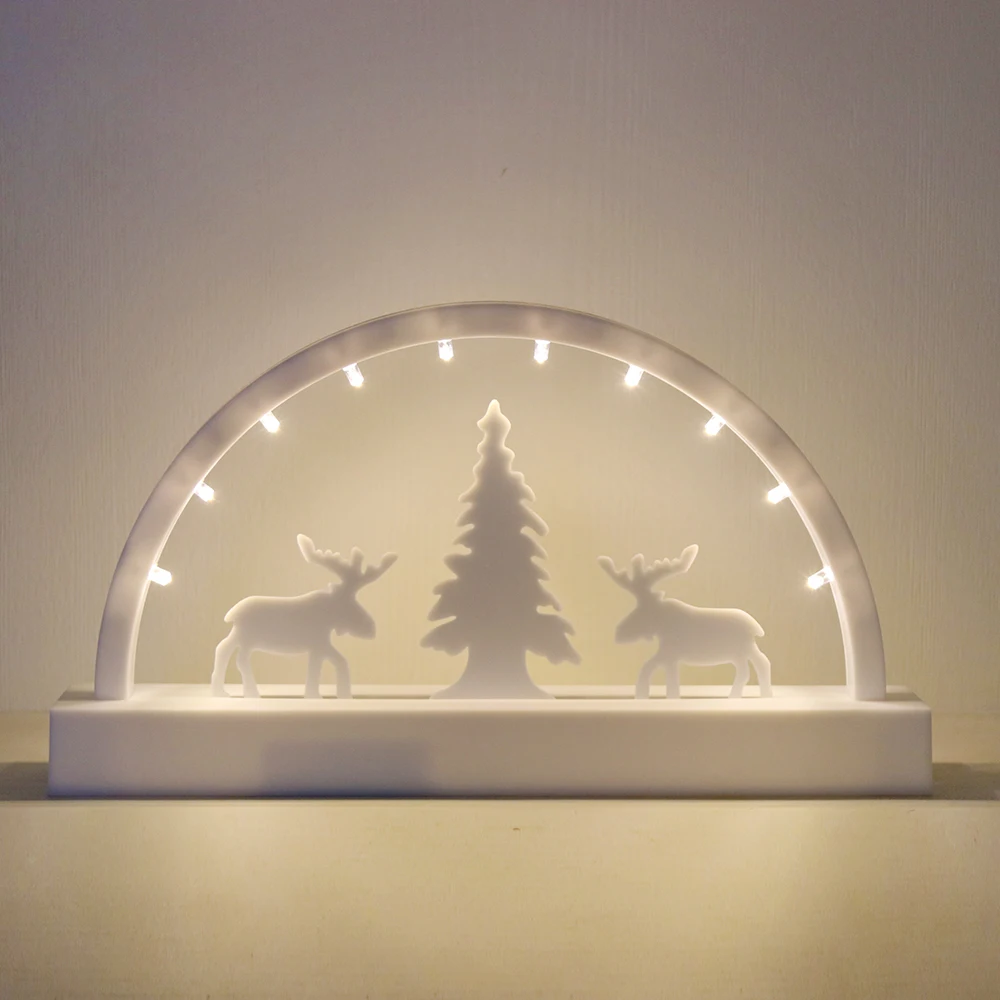 

Night Light Battery and USB Wall Lamps LED Night Light For Kids Room Night Table Plastic Lamp Party Light Decoration Lamp