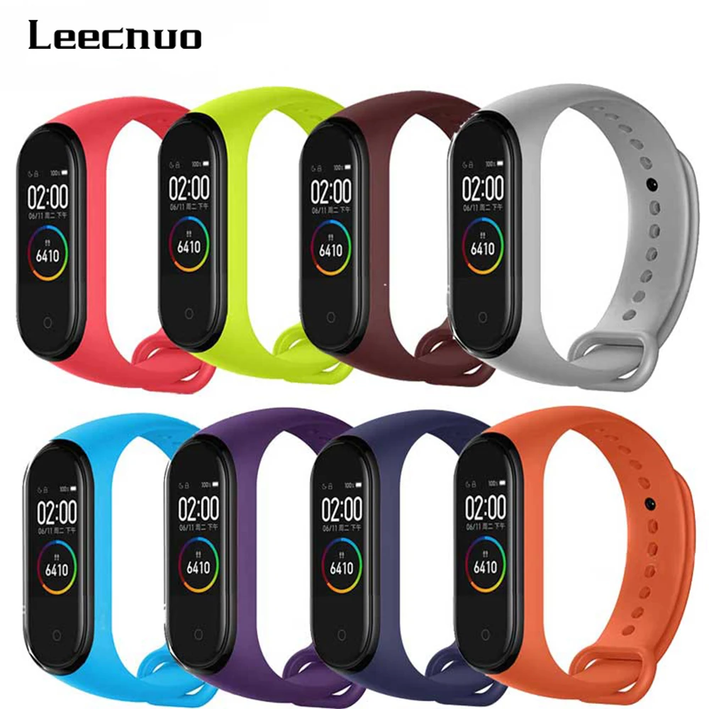 

Wrist Strap for Xiaomi Mi Band 3 Bracelet for Xiaomi Mi Band 4 Silicone Sport Strap for Mi Band 3/4 Bracelet Miband 3 Wriststrap