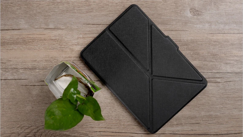 

Textured Origami Stand Leather Case Cover for Amazon Kindle Voyage 6inch Ereader