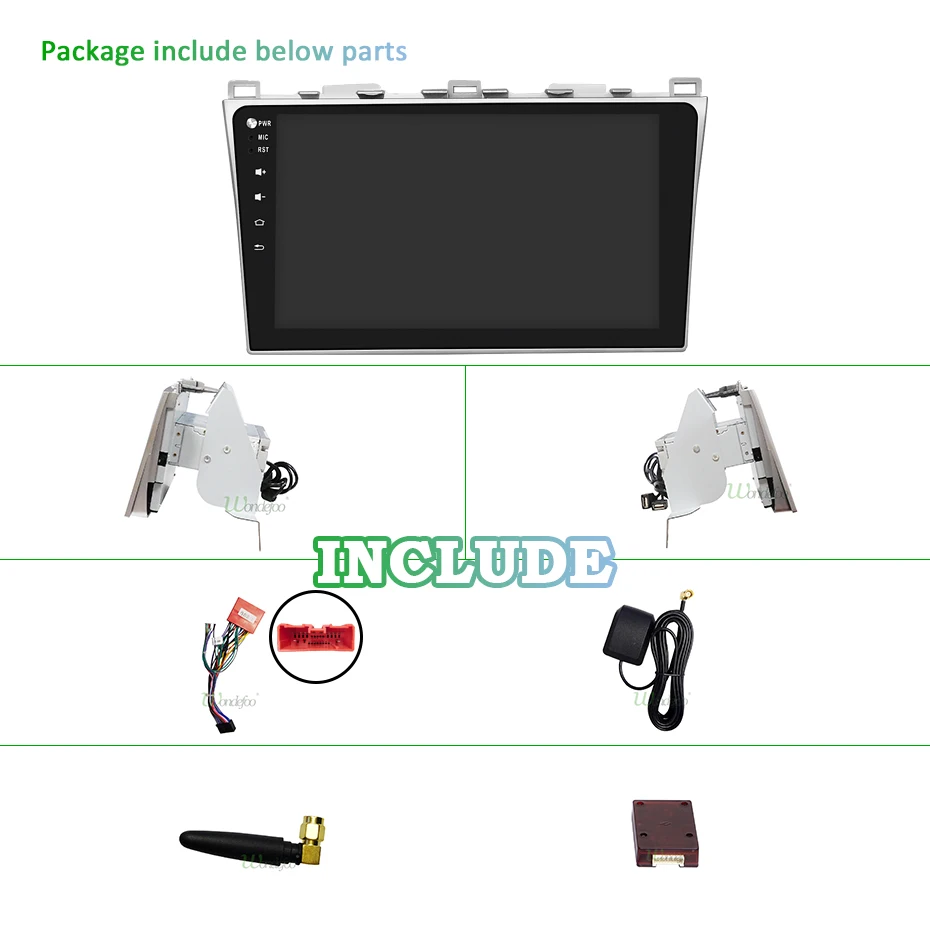 Excellent 10.1" IPS screen DSP 4G 64G Android 9.0 Car GPS For Mazda 6 2008-2015 STEREO PC support BOSE AUDIO system NO dvd player 2