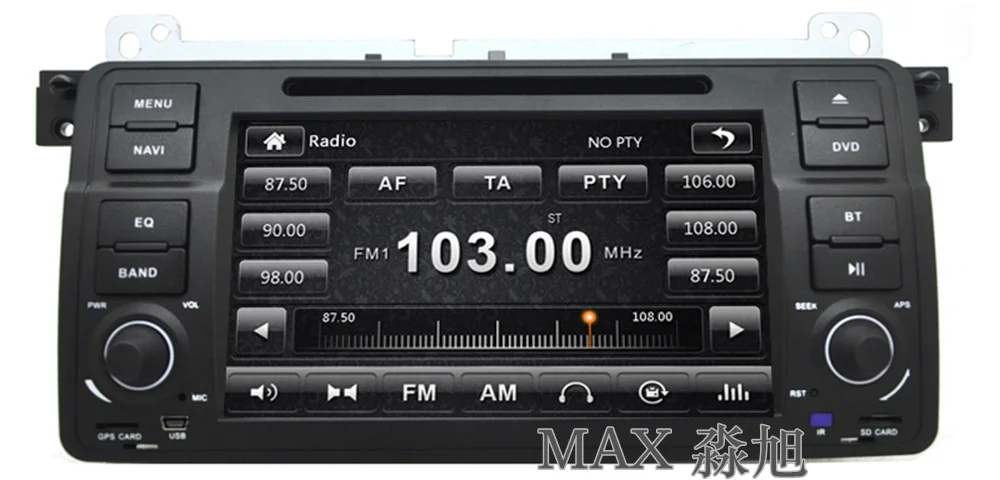 Perfect MAX Car Radio GPS Navigation System For BMW E46 M3 Bluetooth Call/Music Free Maps Steering Wheel Control 3