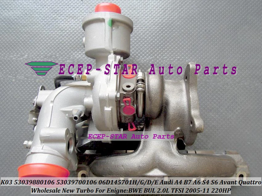 K03 106 53039880106 53039700106 06D145701H 06D145701G Turbo For Audi A4 B7 A6 S4 S6 Avant Quattro 2.0L TFSI B7 2005-11 BWE BUL 220HP (4)