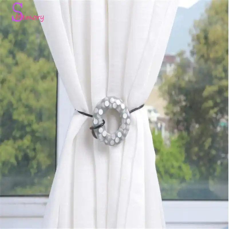 Curtains Tieback Holder Magnet Curtains Buckle Clips Magnetic