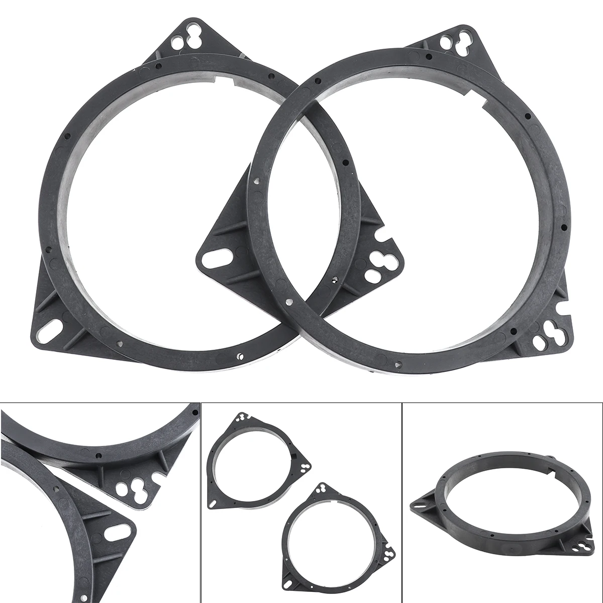 2 шт прокладка динамика твердая Шайба-адаптер кронштейны крепления динамика пластины для автомобилей Nissan Toyota автомобиль водонепроницаемый
