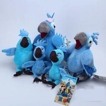 Movie Rio 2 Jewel Blu Carla Bia Tiago 5 Pcs Lot Bird Stuffed Plush Toy Dolls Baby Christmas Gifts Toys Rio 2 Christmas Gifts Toysrio Movie Aliexpress