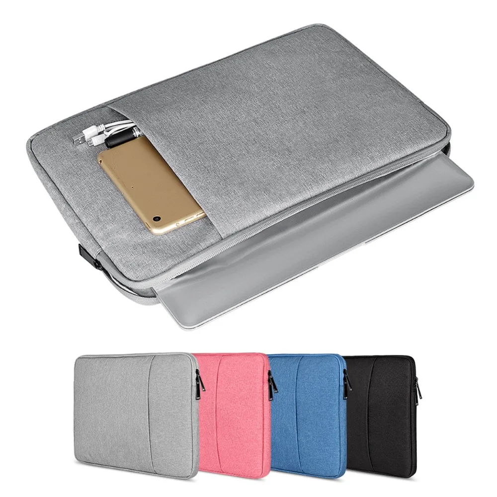 3 Размеры 4 цвета Портативный Laptop Sleeve сумка для ноутбука чехол для Macbook Защитная сумка лайнер рукава модные простые
