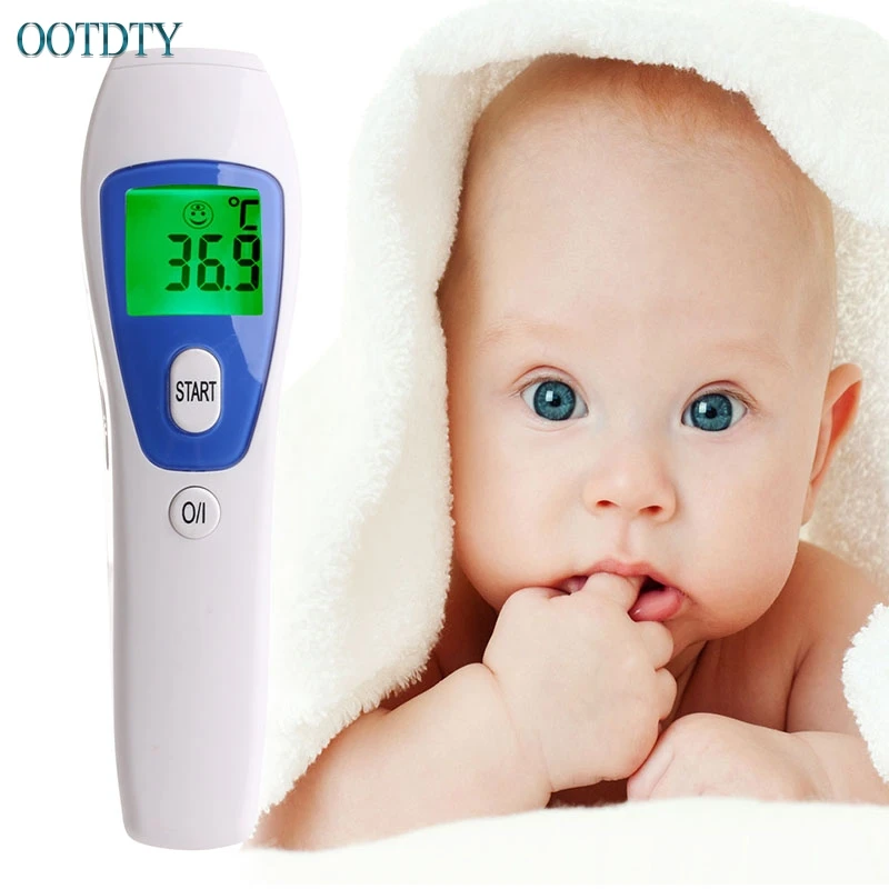 Детский Взрослый Цифровой термометр инфракрасный для тела Лоб младенческой поверхности температуры#330