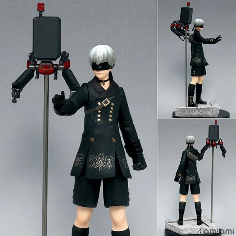 Game NieR Automata YoRHa No 9 Type S 9S Type B 2B Action Figure Model Toy   Doll  (3)