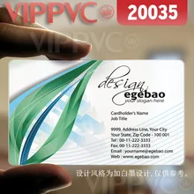 20035 фольги визитные карточки-матовые лица прозрачная карта тонкий 0,36 мм