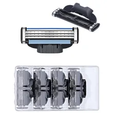 8pcs/lot Men's shaving razor blade for men shaving blade shaving Cassette for gillettee mache 3