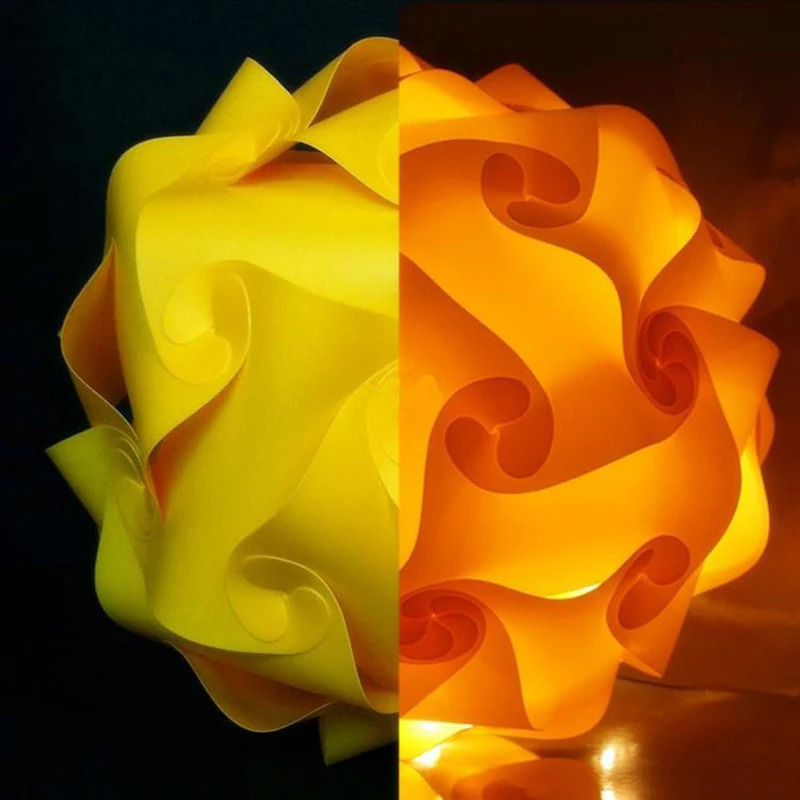 

Pendant Lights DIY Modern Ball Novelty IQ Jigsaw Lamp Puzzles Pendant Light give LED lamp free shipping