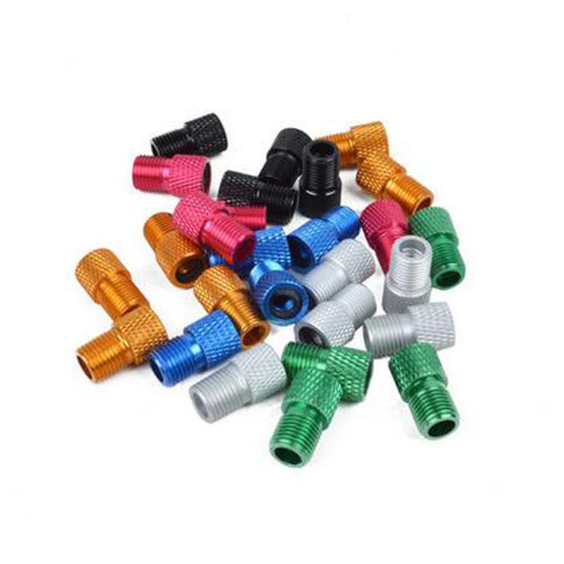 20pcs/set Bicycle Presta To Schrader Bike Pump Air Valve Converter Adapter Bicicleta Tire Tyre Inflator Tube Tool | Спорт и