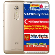 Original ZTE AXON 7 A2017 Qualcomm Snapdragon 820 Qual Core 4G RAM 128G ROM 5 5inch