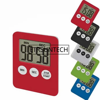 Buy 500PCS Magnetic Square Cooking Timer Kitchen Time Multifunctional Alarm Clock Tools For Basketball Race Mask Pizza