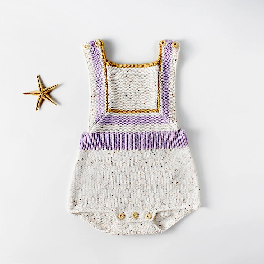 Knitted Baby Rompers Knit Baby Clothes For Girls Boys Newborn Baby