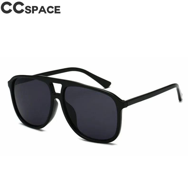 Яркие цвета, солнцезащитные очки для мужчин и женщин, модная прозрачная оправа, Оттенки UV400, винтажные очки Oculos 47614 - Цвет линз: C5 black black