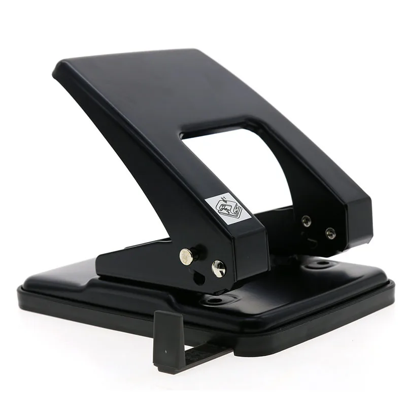 Metal Heavy Duty 2 Hole Punch Kids Paper Cutter DIY Loose Leaf Punch