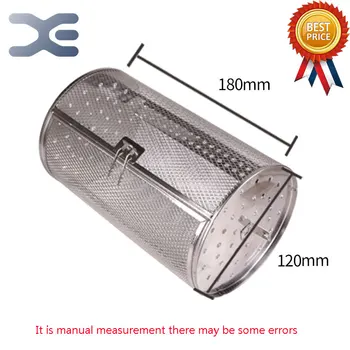 

Oven Parts Electric Oven Stainless Steel 430 Cage 12X18cm Universal 360 Rotating Roast Air Fryer Multi Function Cage