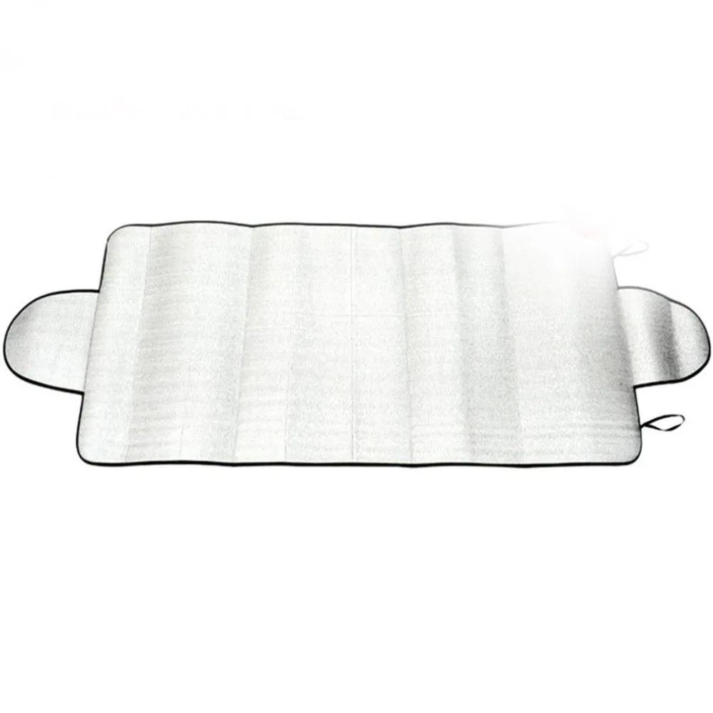 

New Silver Car Front Windshield Cover Winter Snow File Thickening Front Gear Sunshade