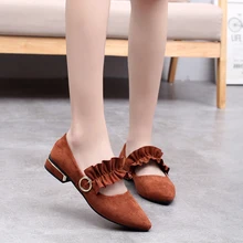 Новинка; женская обувь на плоской подошве; Повседневная обувь; комплект удобной обуви с острым носком; сезон весна-осень; женская обувь; AD483