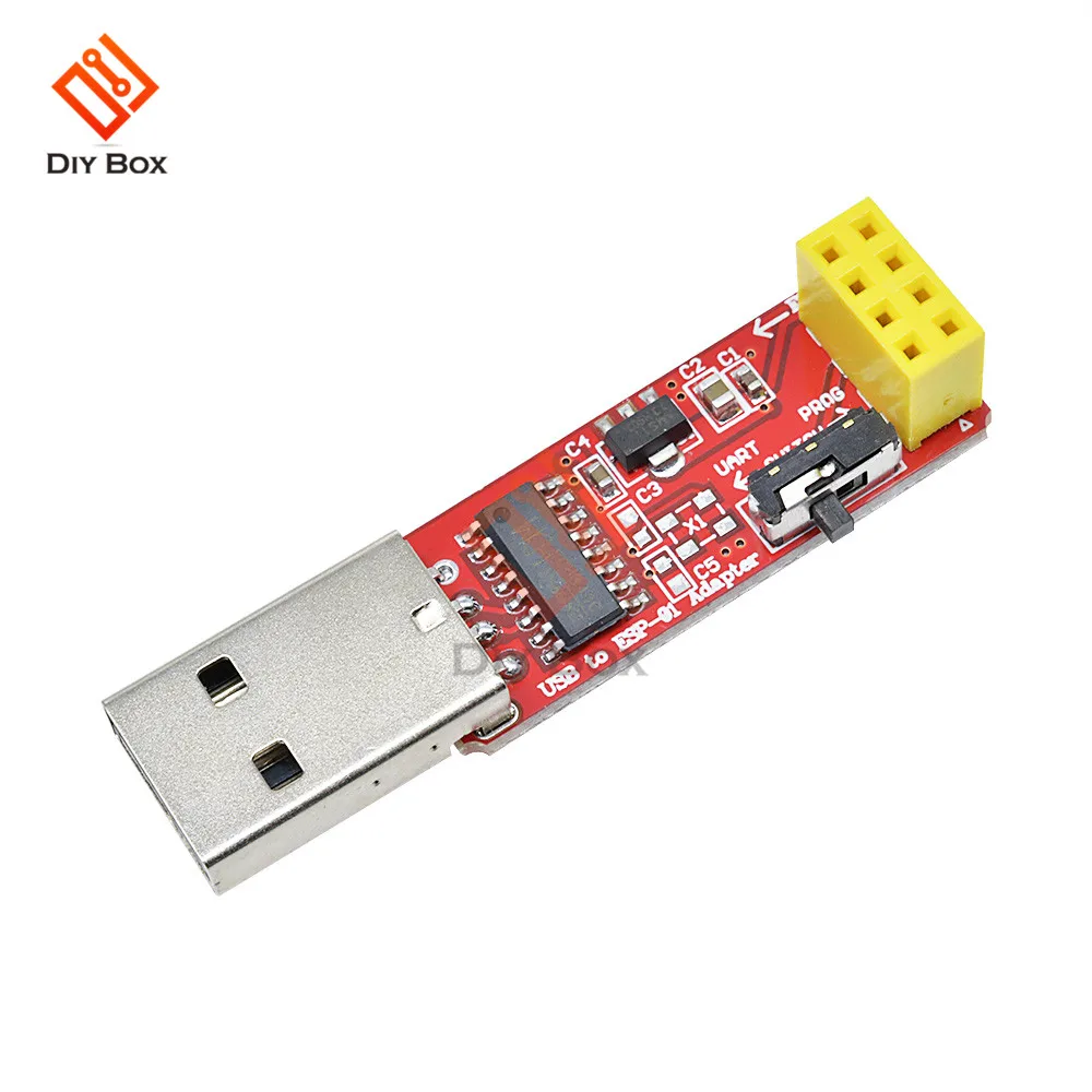 3,3 В USB к ESP8266 ESP-01 ESP-01S Wi-Fi адаптер модуль с CH340G USB к ttl драйвер последовательный беспроводной Wifi модуль для Arduino