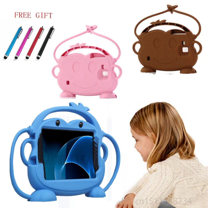 

7'' Tablet Children Silicone Case for Samsung Galaxy Tab 3 4 T110 T116 T230 P3200 Shockproof Cover Washable Case Tab A 7.0 T280