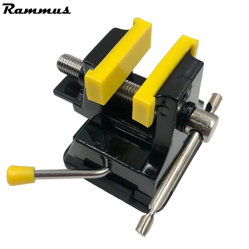 

1-35mm Aluminum Miniature Small Jewelers Hobby Clamp On Table Bench Vise Mini Tool Vice For Wood Working DIY Convenient Vise