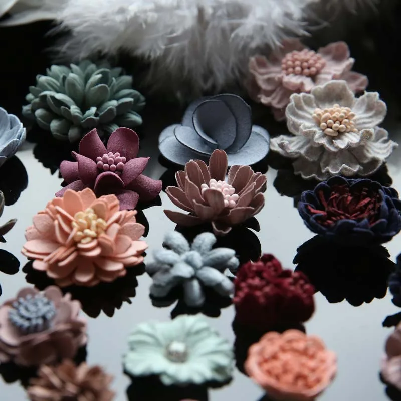 Flowers Handmade Patches Rhinestones Clothing Applique Beaded Sequins Hand Sew Lace Fabric RP49 | Дом и сад