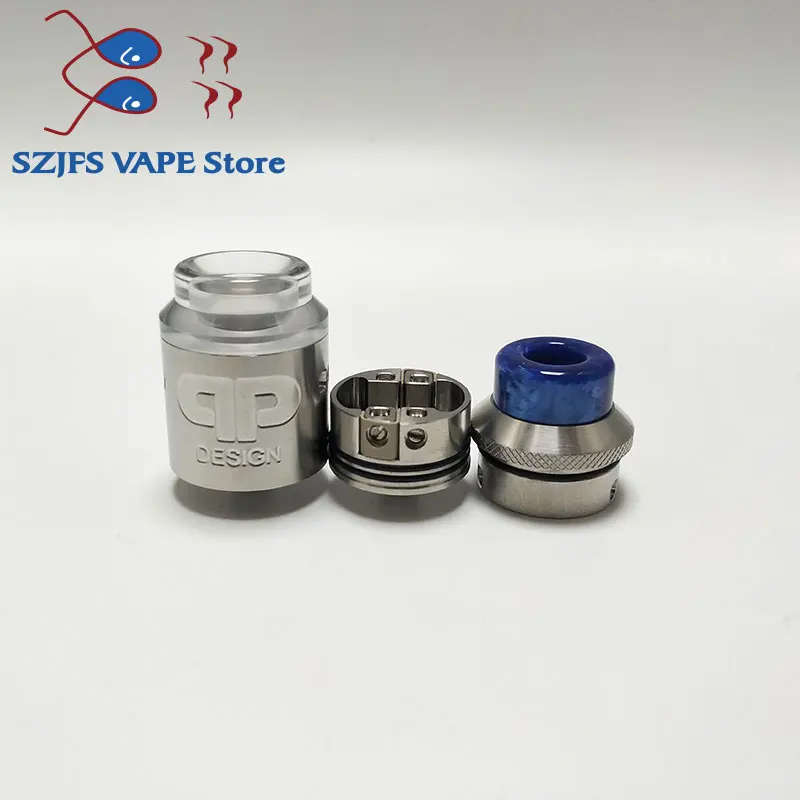 QP KALI RDA Fatality распылитель Капельного масла DIY 25 мм 316 нержавеющая сталь и PC pei vape