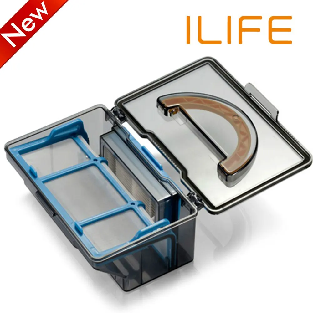 

Dust Box Bin for Ilife v5s V3 v5 v5s pro v50 Robot Vacuum Cleaner Parts