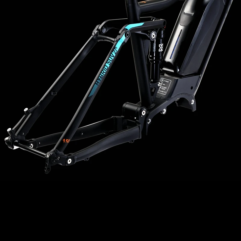 Excellent MTB E BIKE motor bike frmae SUV suspension frame aluminium alloy cross country electric frames shock bicycle downhill frame 5