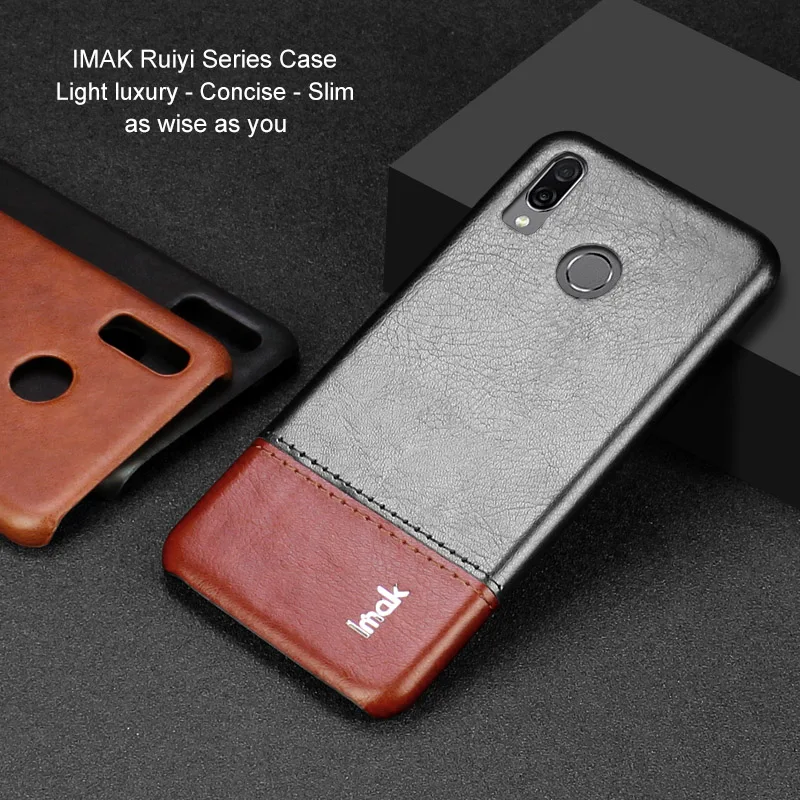 Чехол для Huawei Honor Play Оригинал iMak Новый Ruiyi серия крокодил Silm чехол телефона |