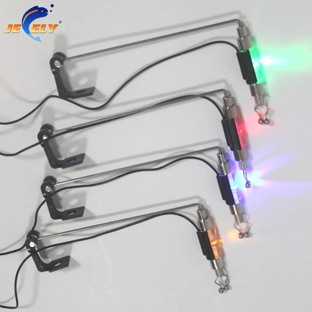 

Fishing illuminated Swingers Hangers Fishing Bite Indicators for CARP FISHING (4led colors) SW01 for bite alarm