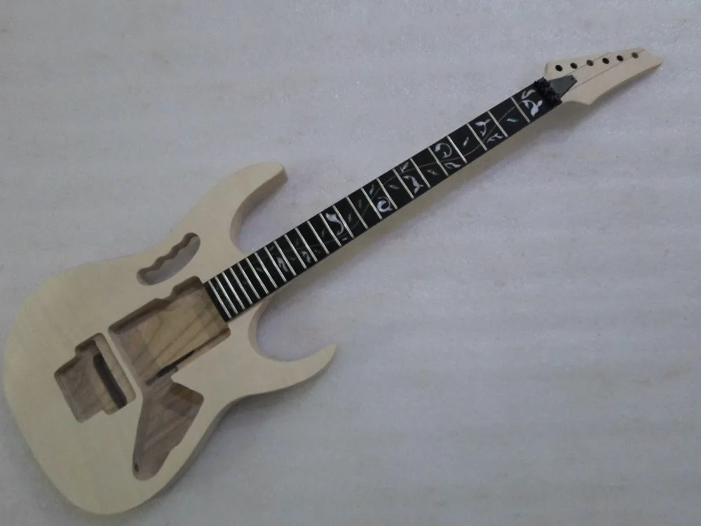 

DIY Electric Guitar Kit Body Ebony Fingerboard Maple Neck for IB style