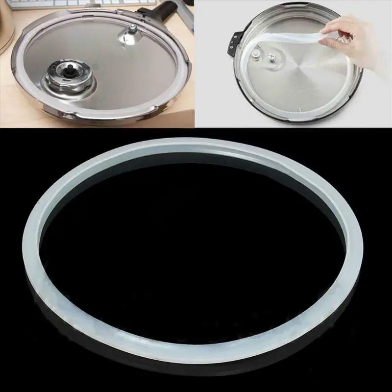

Pressure Cooker White Silicone Rubber Gasket Sealing Ring Pressure Cooker Seal Ring Kitchen Cooking Tool 22 24 26 28 30 32 #919