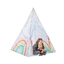 Горячие дети палатки игровой дом в помещении индейские палатки дети открытый замок детский сад треугольник складной подарок