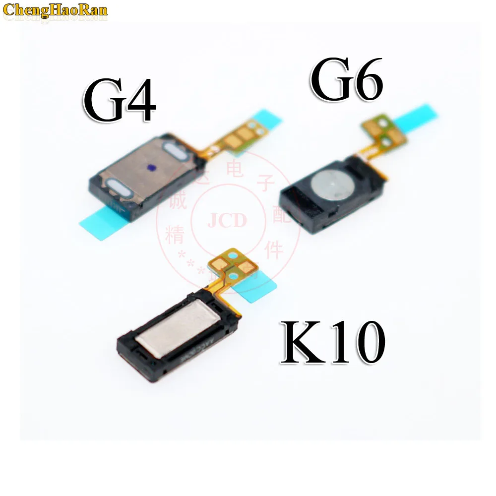 

ChengHaoRan 2pcs NEW For LG G4 G6 K10 Earpiece Speaker Receiver Earphone Speaker Repair Parts K420 430 H810 H870DS H871 G600LSK