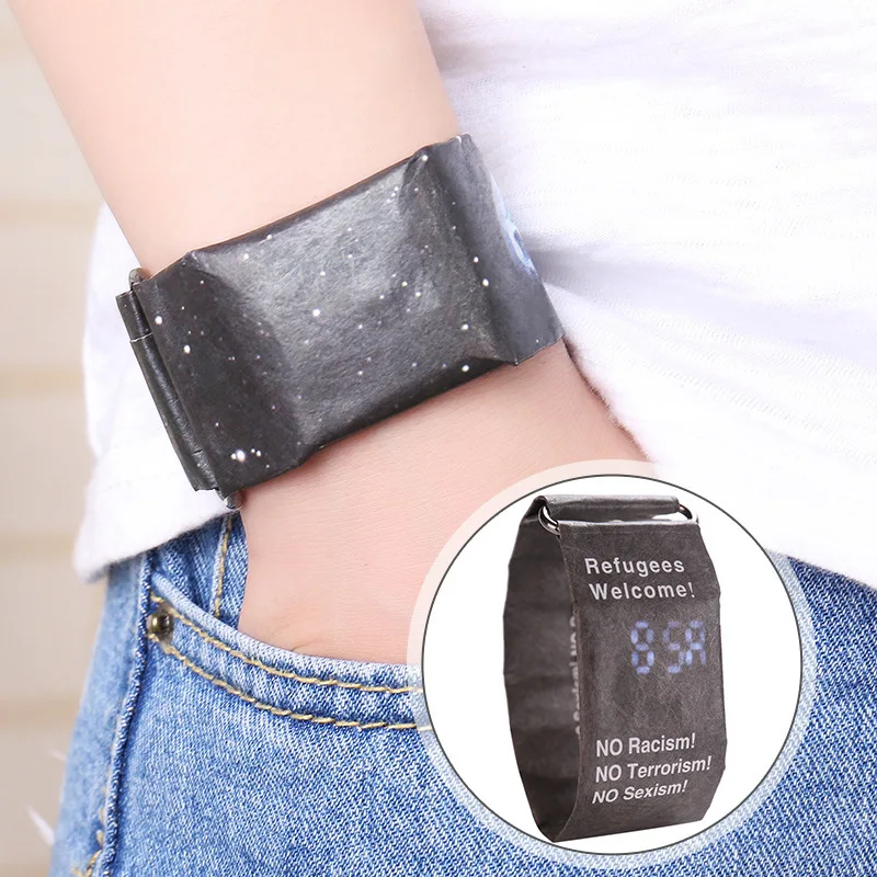 paper led watch