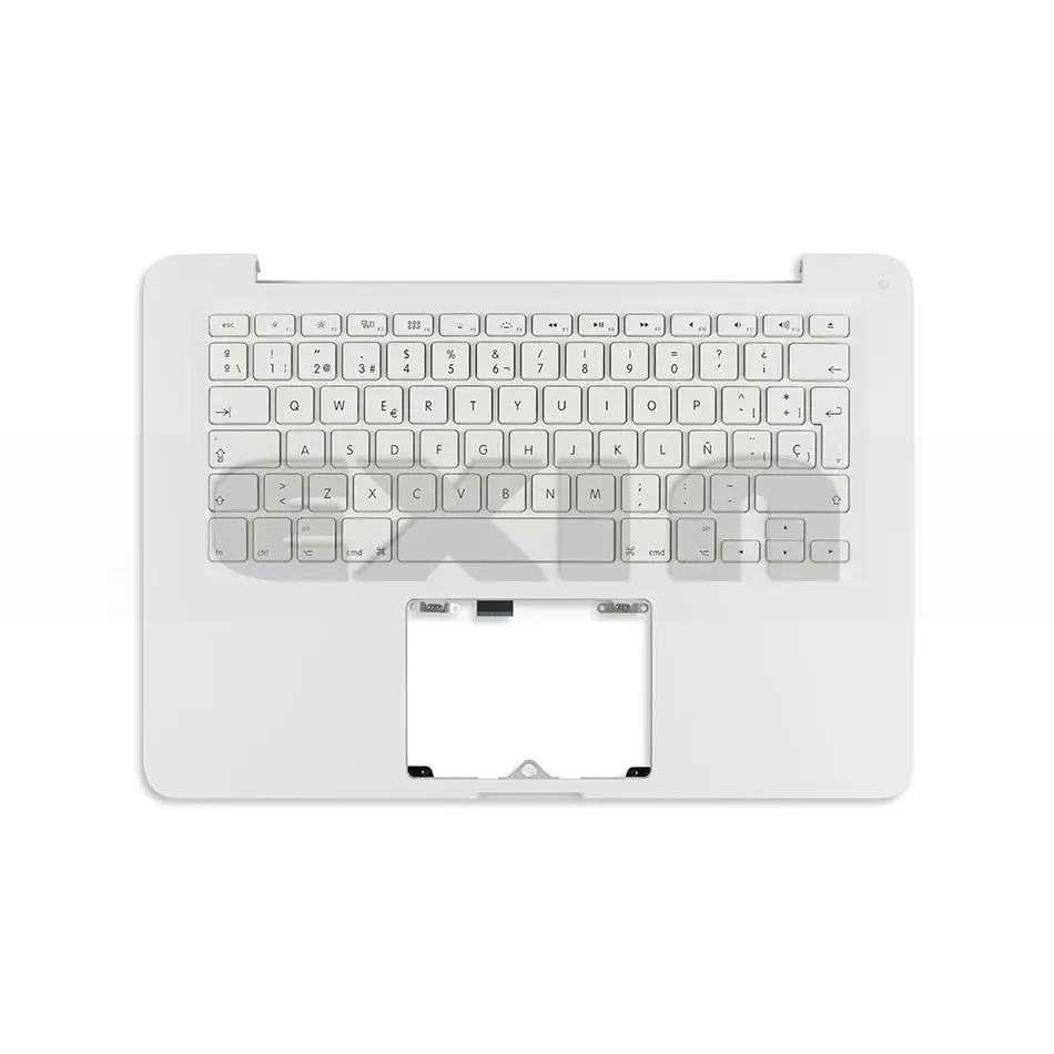 Новинка для MacBook 13 &quotБелый Unibody A1342 испанская клавиатура с верхним корпусом MC207 MC516