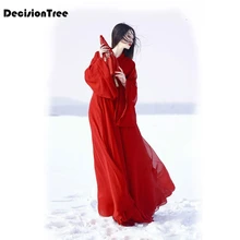 Классический в стиле ханьфу костюм женский Традиционный китайский древний костюм женский красный танцевальный костюм для женщин Китайский hanfu