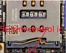 Оригинальный новый контроллер sim-карты 30 шт./лот для iphone 5 телефон SIM ic dz101 _ rf Chip |