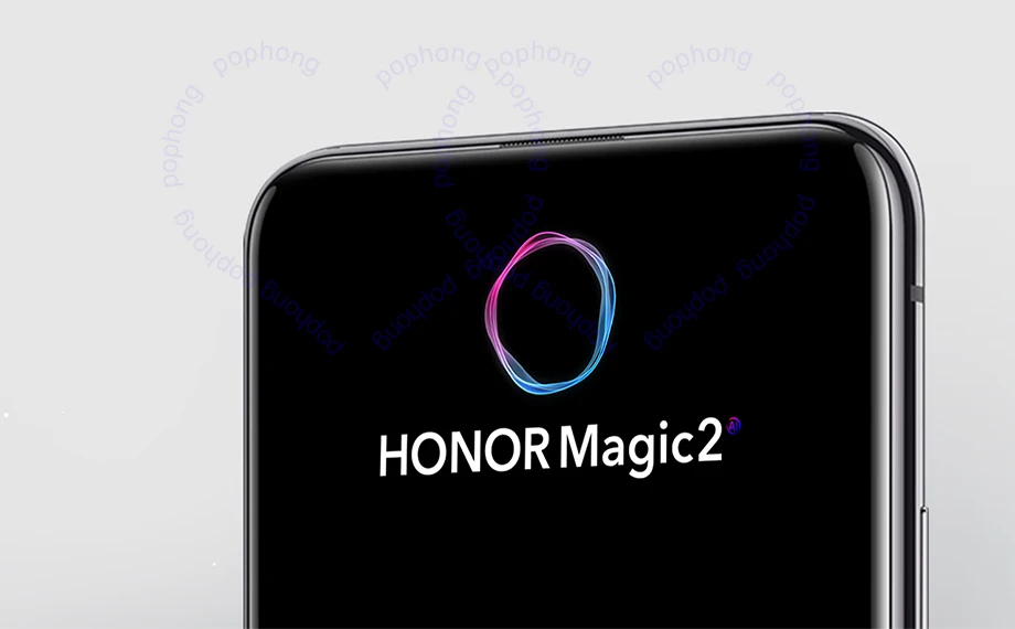 HONOR Magic 2, мобильный телефон, 6,39 дюймов, 8 ГБ, 128 ГБ, Kirin 980, четыре ядра, Android 9,0, In-Sceen, отпечаток пальца