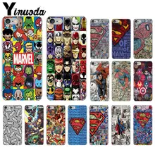 Yinuoda Marvel мстители супергерой комиксы на заказ фото мягкий чехол для телефона для iPhone 6S 6plus 7plus 8 8Plus X Xs MAX 5 5S XR