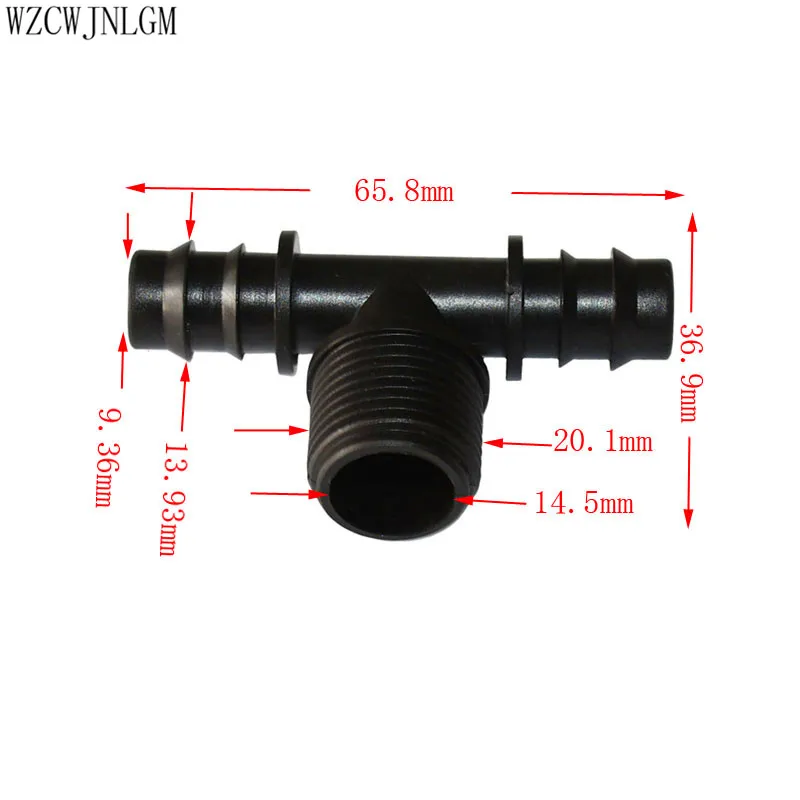 5 шт. садовый шланг с зазубринами 1/2 поворота 16 мм резьба дюйма|hose fitting|irrigation hosegarden